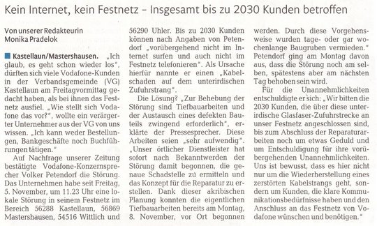 aus der Rhein-Hunsrück-Zeitung vom 9.11.2021